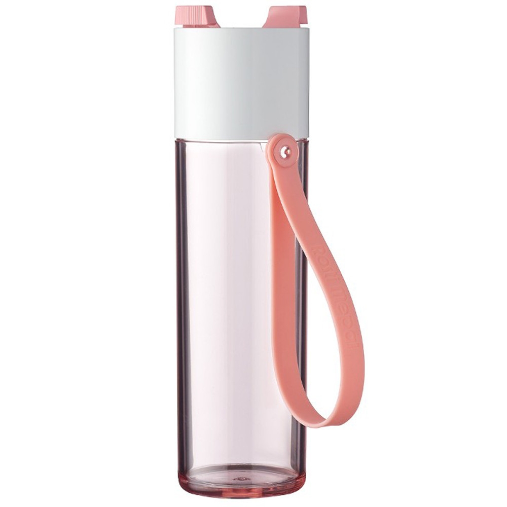 Rosti Mepal - Waterbottle Just Water 500ml + Lunchbox Take A Break Midi - Nordic Pink