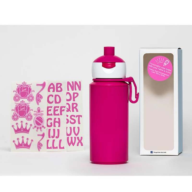 Forget Me Not Pop-up Drink Bottle - Pink Princess