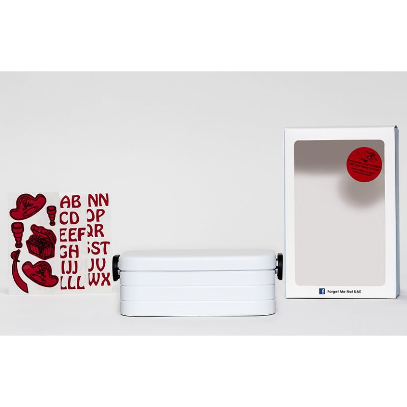 Forget Me Not Take a Break Midi Lunchbox - White Pirate