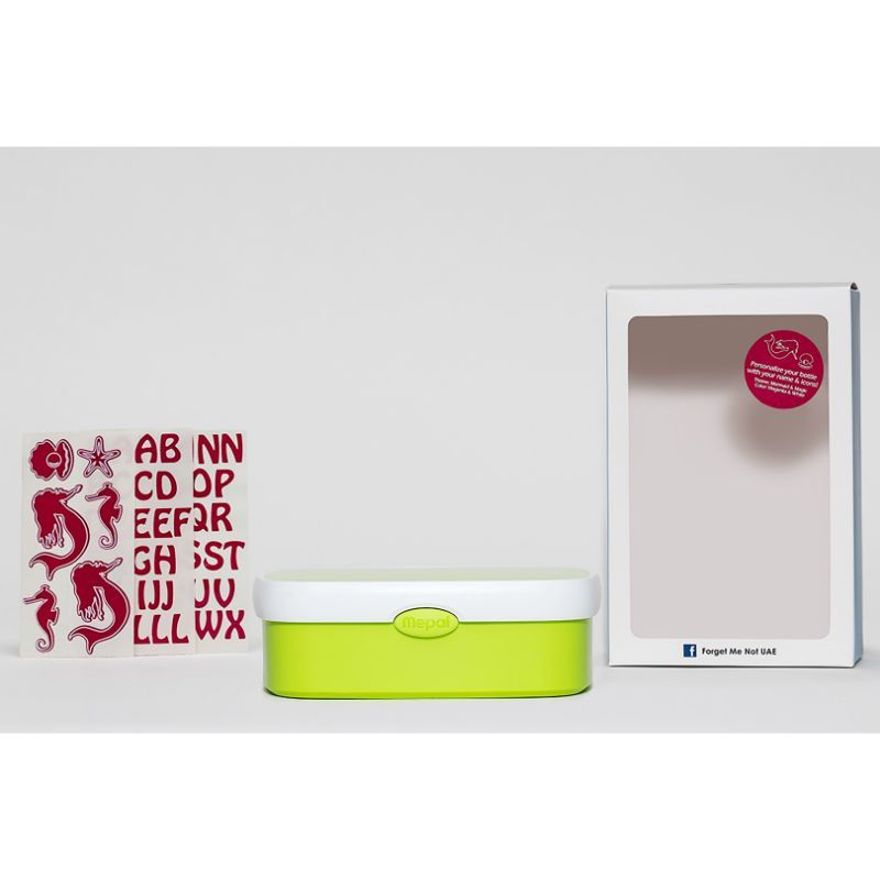 Forget Me Not Campus Lunchbox Midi - Lime Mermaid