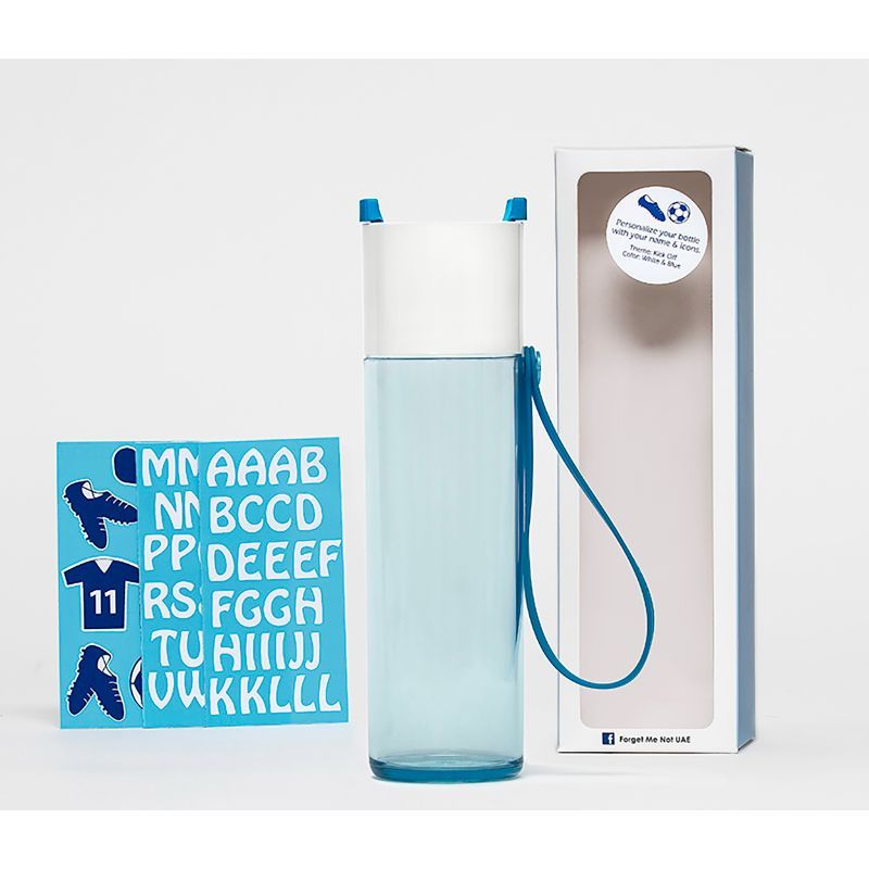 Forget Me Not Just Water Drink Bottle - Aqua Soccer - 500ml