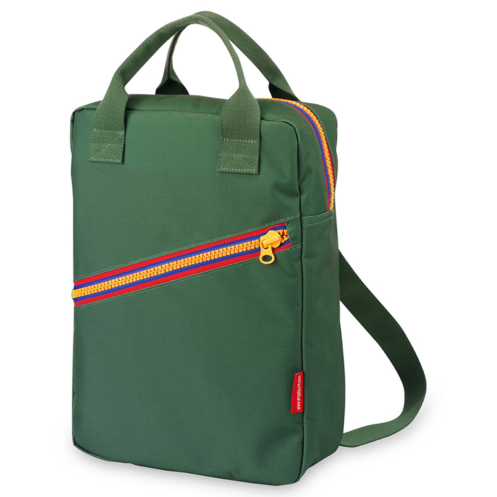 Engel - Backpack Large - Zipper Green