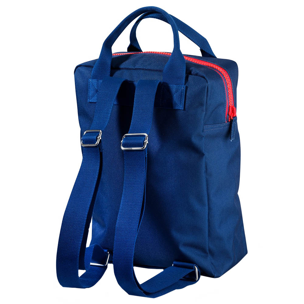 ENGEL - Backpack Large Zipper - Dark Blue