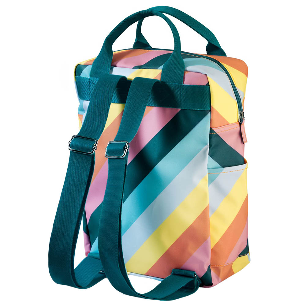 ENGEL - Backpack Large Stripe - Rainbow