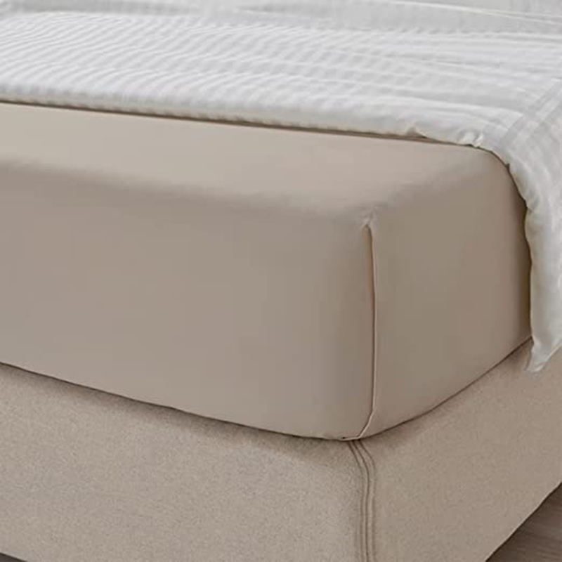 BYFT - Tulip King Flat Sheet 260 x 280 cm - Beige 