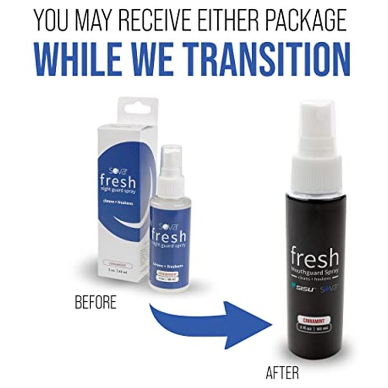 Sisu - Sova Fresh Mouth Guard Spray - Black