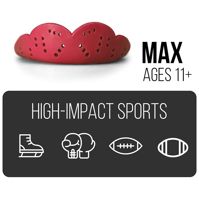 Sisu - Sports Mouth Guard Max Mouthguard 2.4mm - White