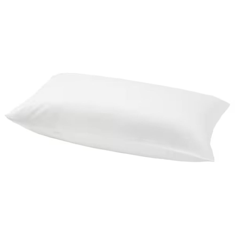 Byft - 100% Cotton Single Fitted Sheet & Pillowcase - White - 2pcs