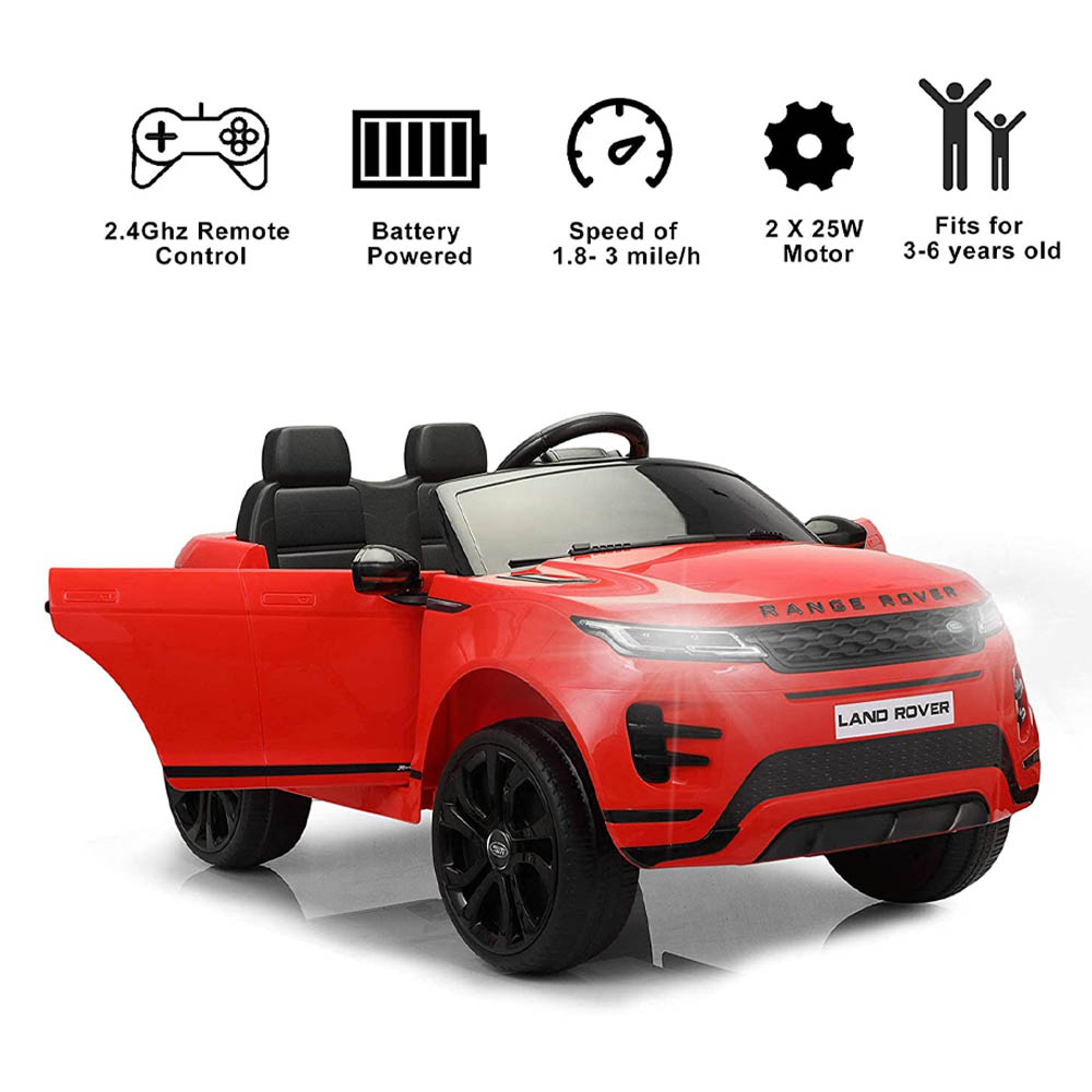 Range Rover - Evoque Electric Car 12V - Red