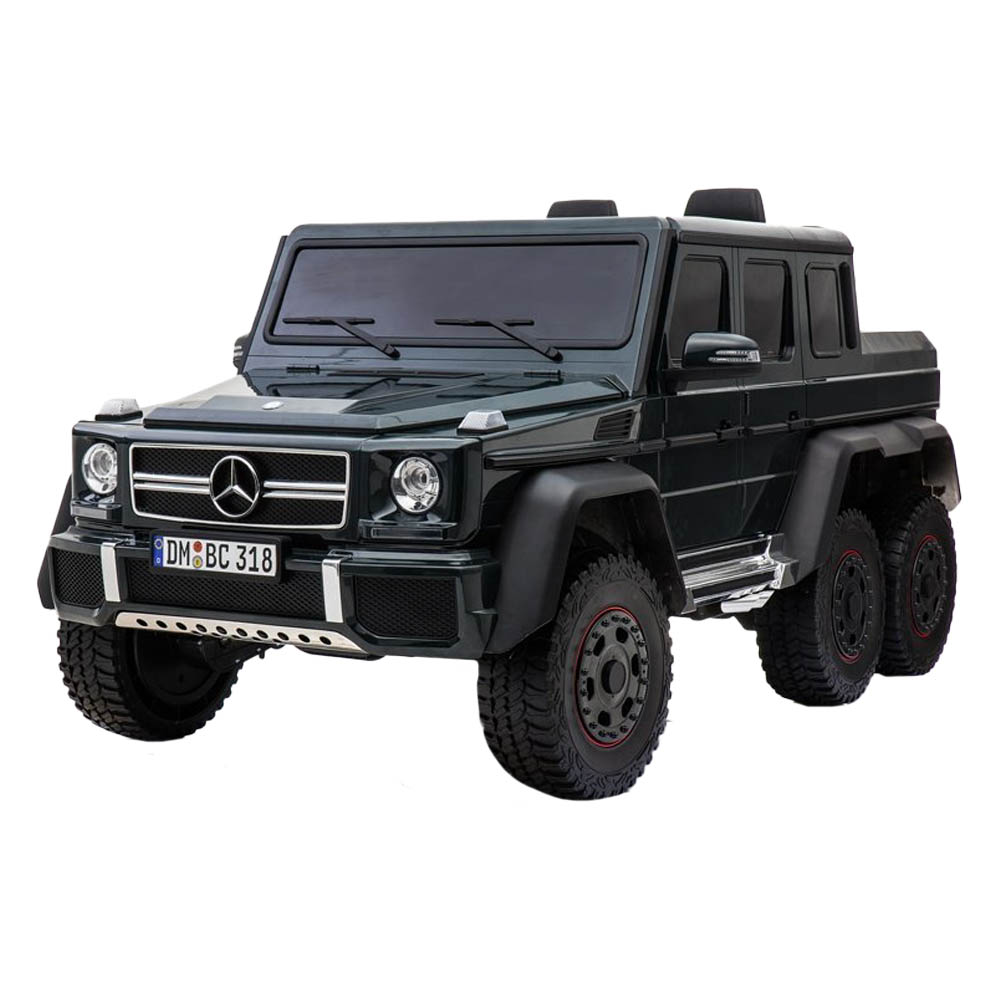 Mercedes-Benz - G63 6X6 Electric Rideon Jeep 12V - Black