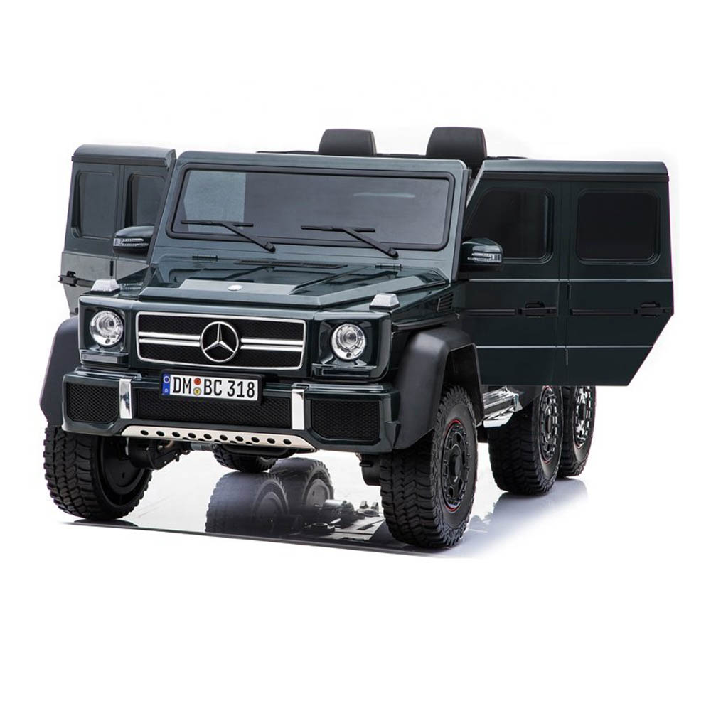 Mercedes-Benz - G63 6X6 Electric Rideon Jeep 12V - Black