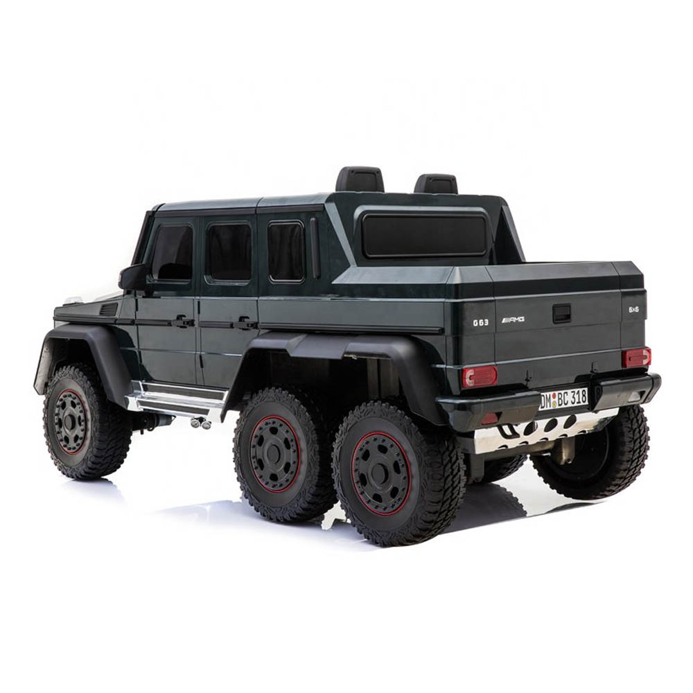 Mercedes-Benz - G63 6X6 Electric Rideon Jeep 12V - Black