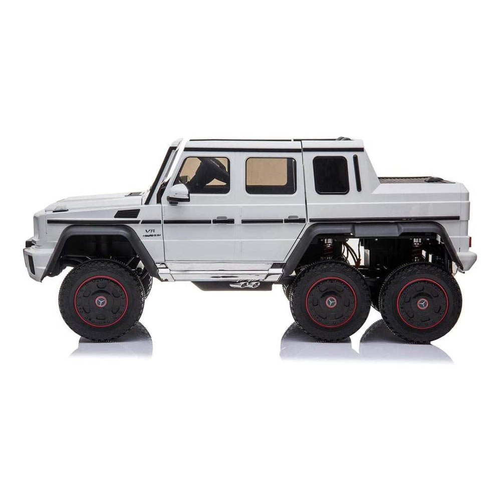 Mercedes-Benz - G63 6X6 Electric Rideon Jeep 12V - White