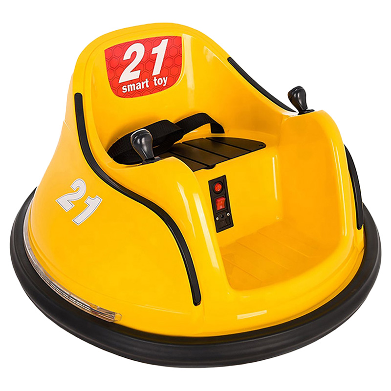 Factual Toys - Electric Drift Swingster Baby Car - 6V - Yellow