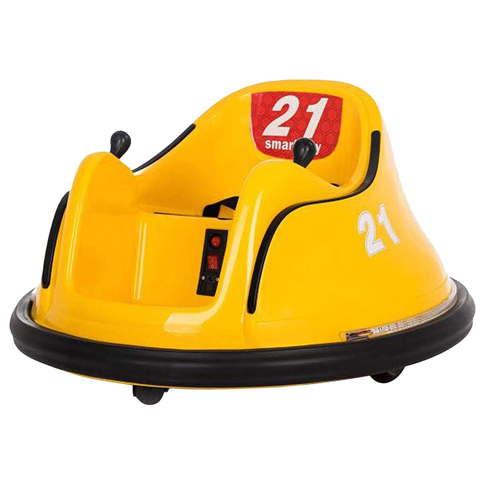 Factual Toys - Electric Drift Swingster Baby Car - 6V - Yellow