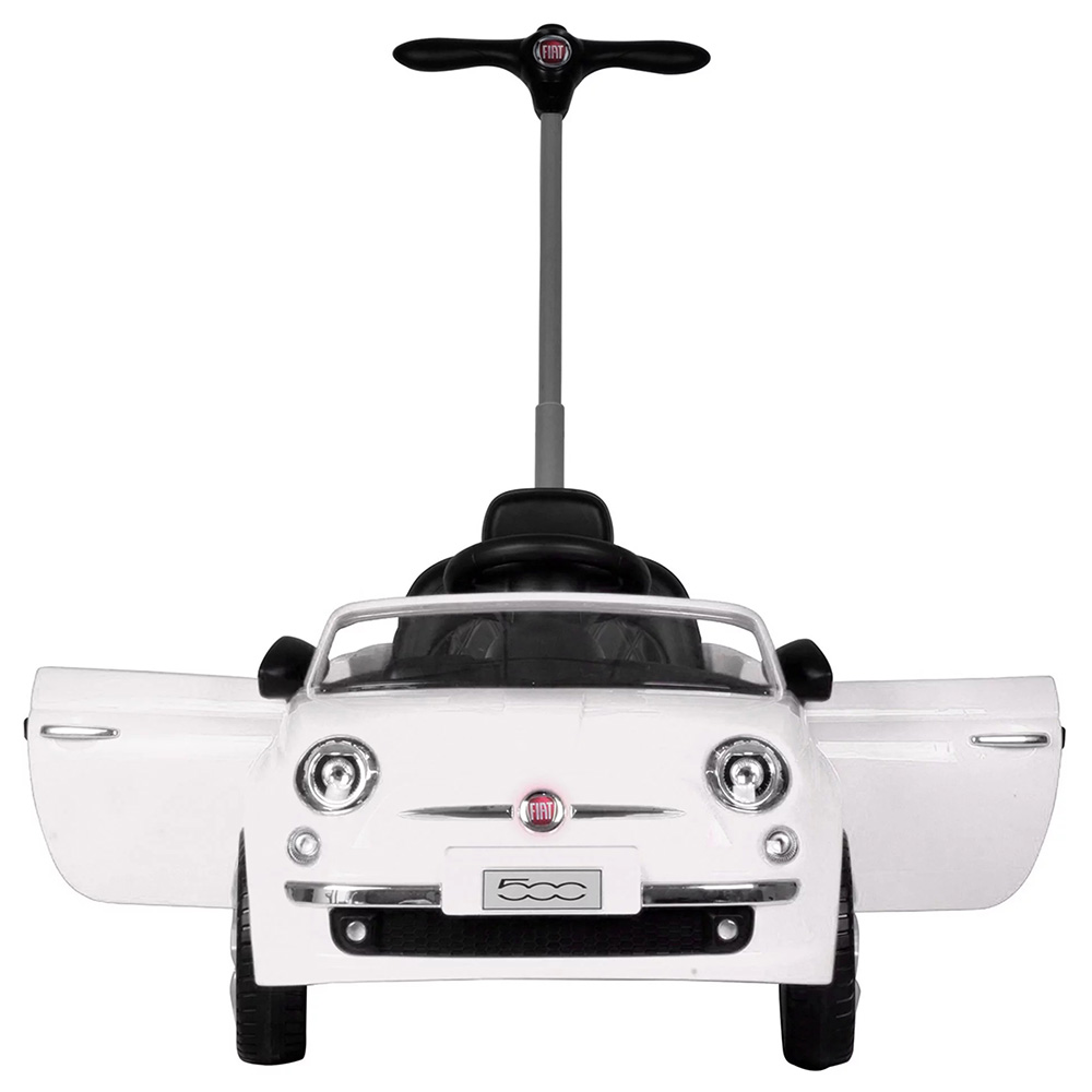 Fiat - 3-In-1 Kids Pusher Car - White