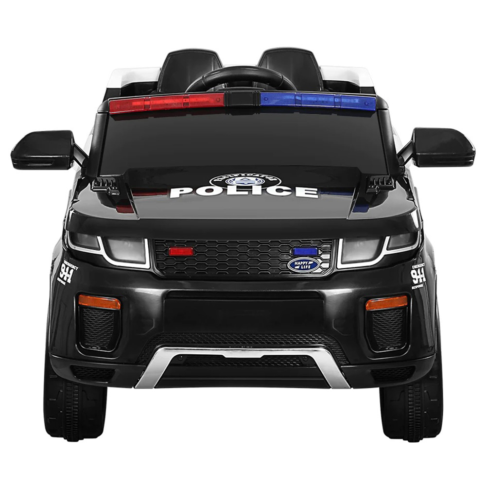 Factual Toys - Kids Electric Police Car - 12V - Black