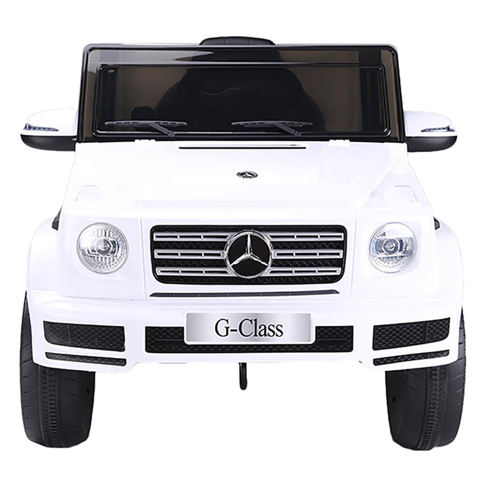 Factual Toys - 12V Mercedes G-Class Kids Car - White 