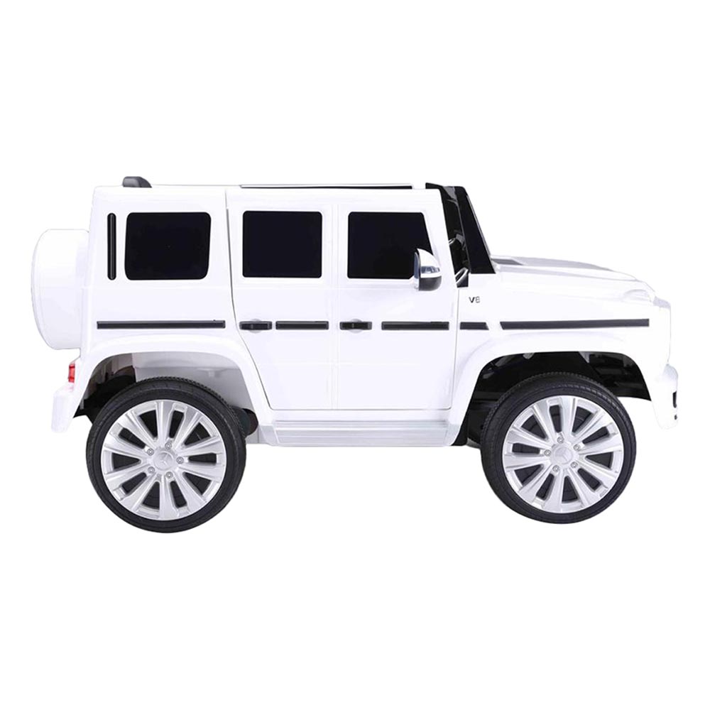 Factual Toys - 12V Mercedes G-Class Kids Car - White 