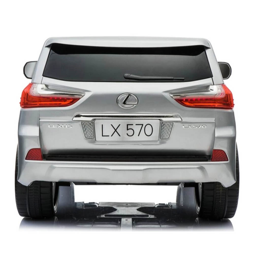 Lexus - Lx-570 Electric Rideon Car 12V - Painted Silver