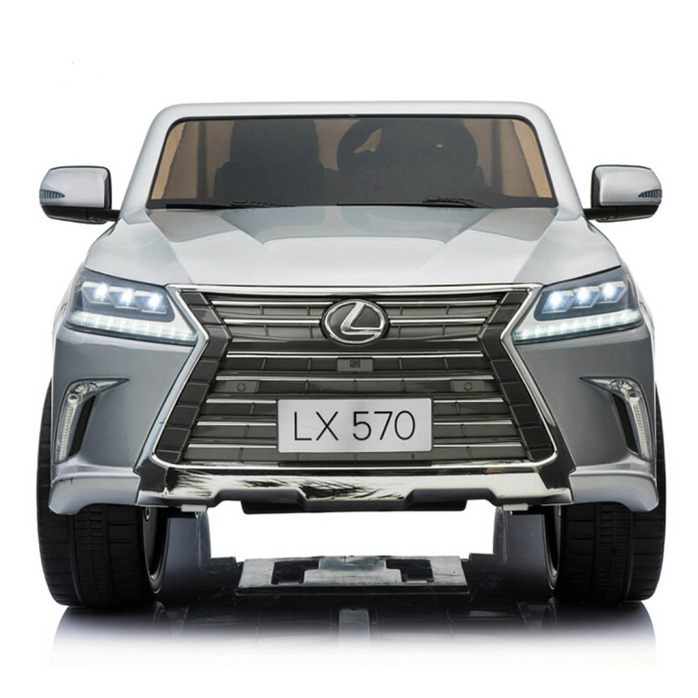 Lexus - Lx-570 Electric Rideon Car 12V - Painted Silver