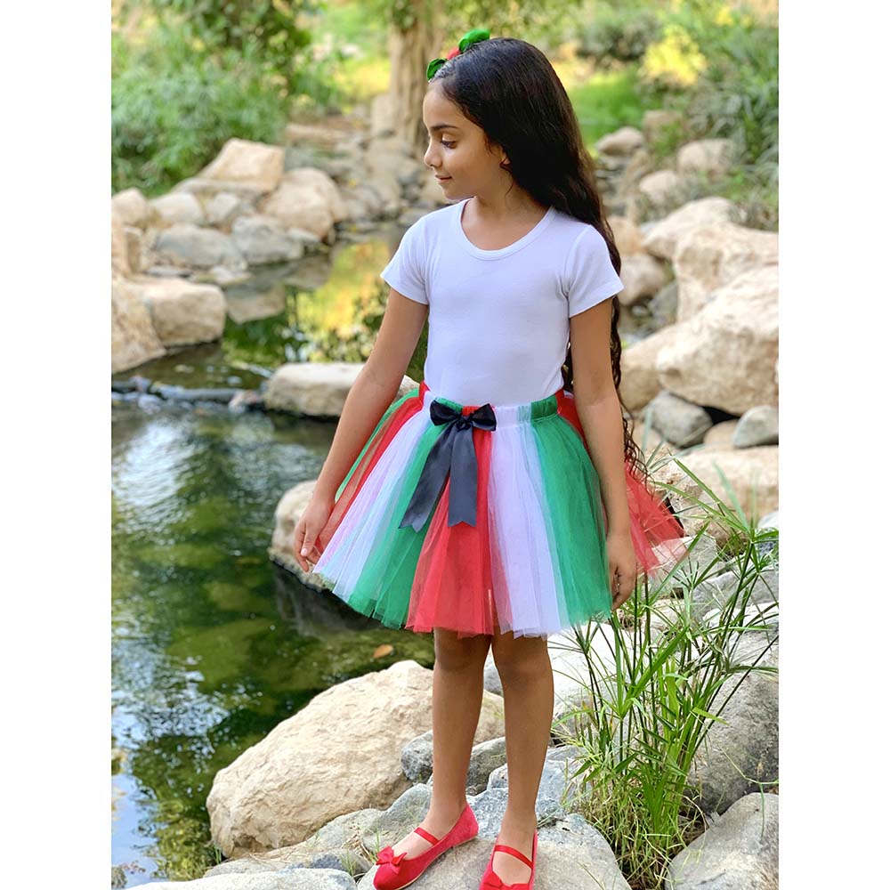 Baa Baa Black Sheep UAE National Day Tutu Skirt