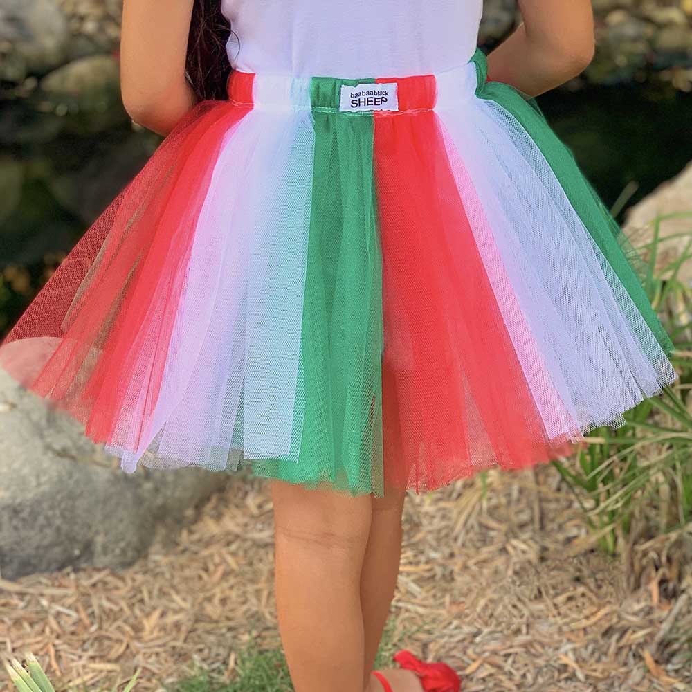Baa Baa Black Sheep UAE National Day Tutu Skirt