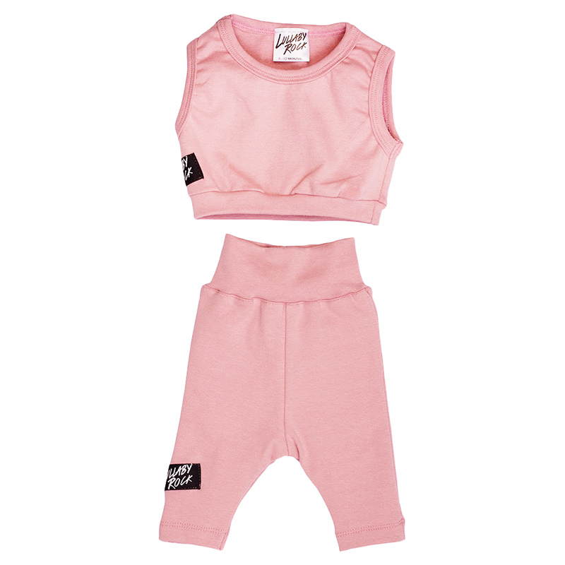 Lullaby Rock the Active Girl Set - Blush