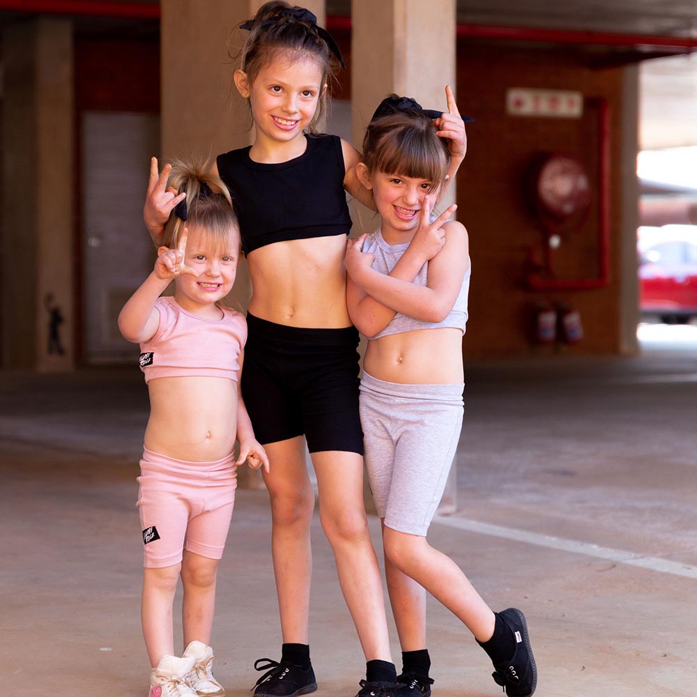 Lullaby Rock the Active Girl Set - Black
