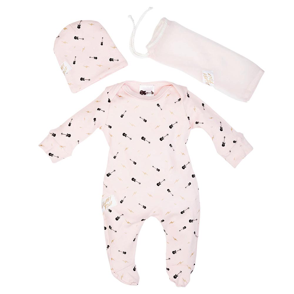 Lullaby Rock - Newborn Gift Set - Pink