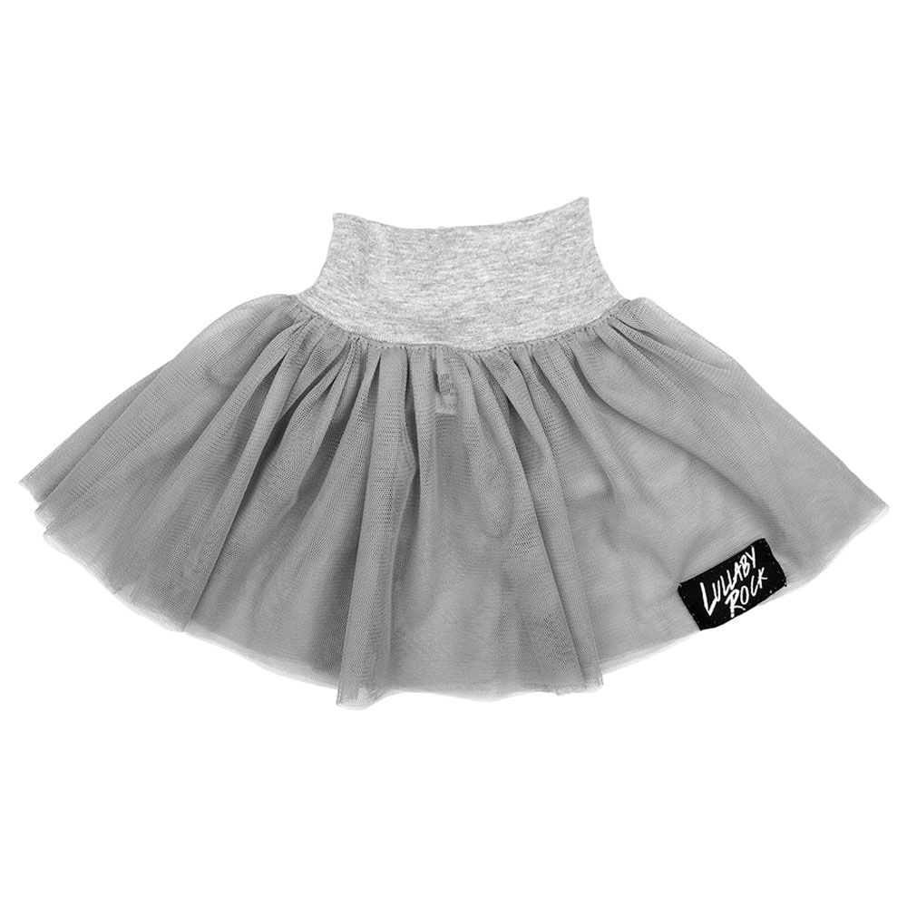 Lullaby Rock Soft Tutu Skirt - Grey
