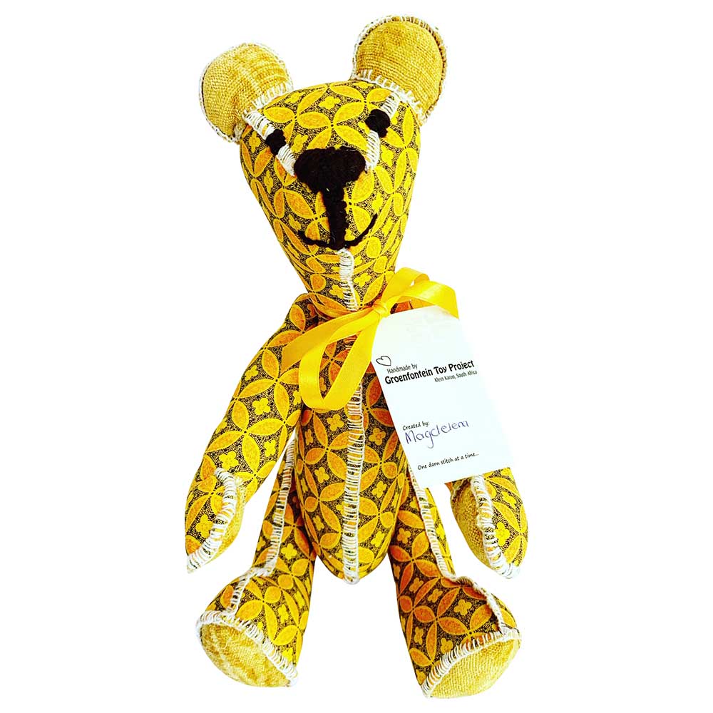 Toy Project - Quirky Large Teddy Bear - Yellow