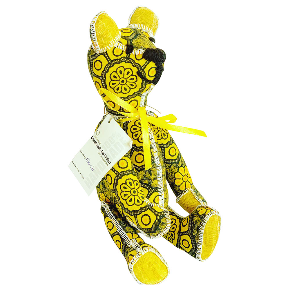 Toy Project - Quirky Large Teddy Bear - Yellow