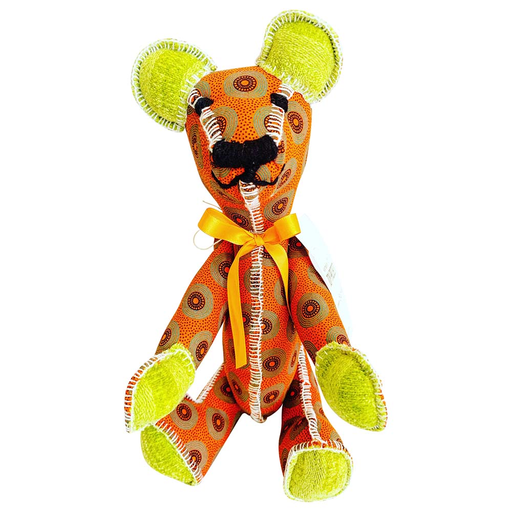 Toy Project - Quirky Large Teddy Bear - Orange