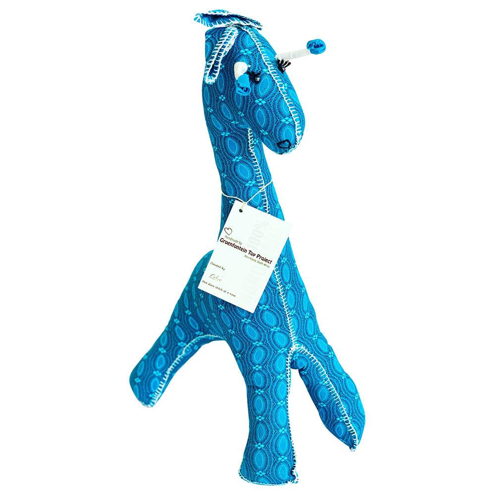 Toy Project - Quirky Giraffe - Blue