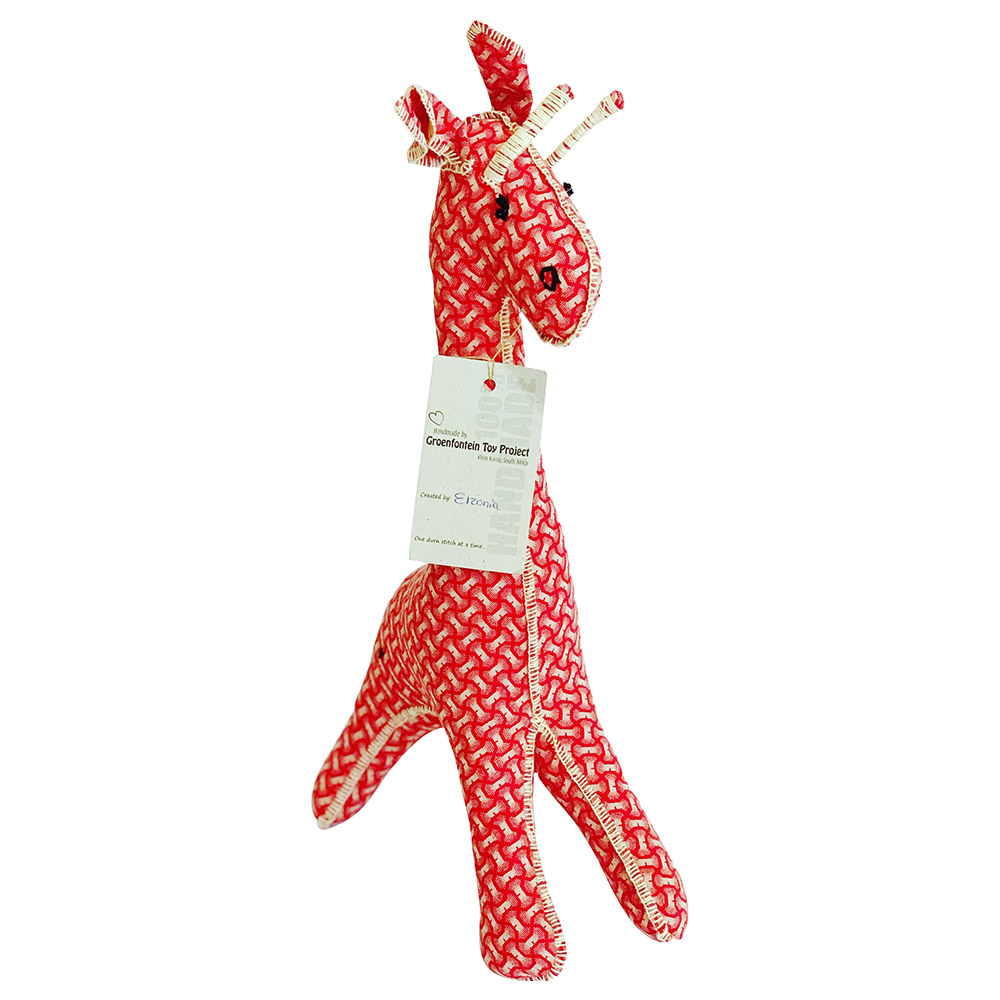 Toy Project - Quirky Giraffe - Red