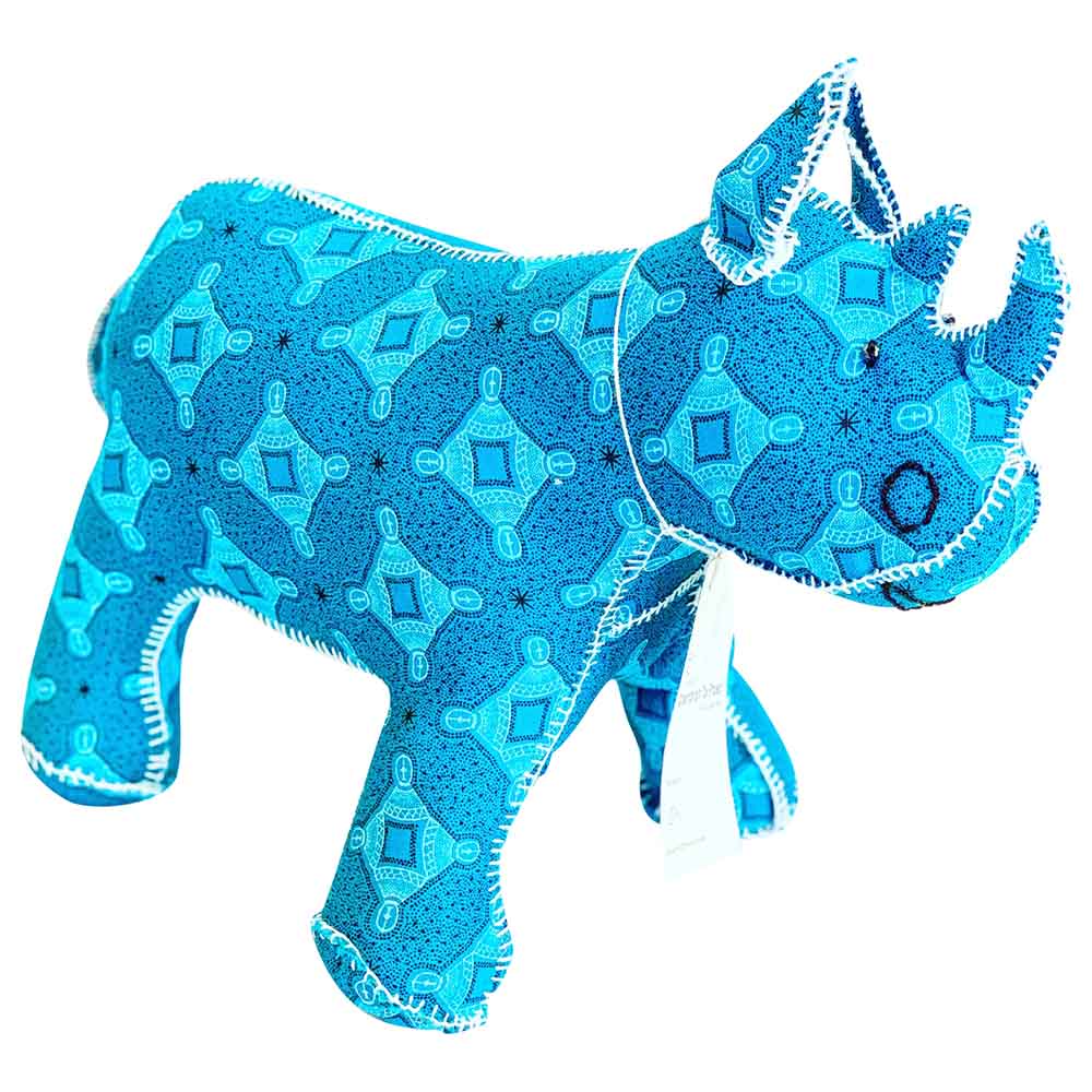 Toy Project - Quirky Rhino - Blue