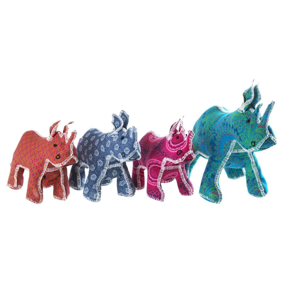 Toy Project - Quirky Rhino - Blue