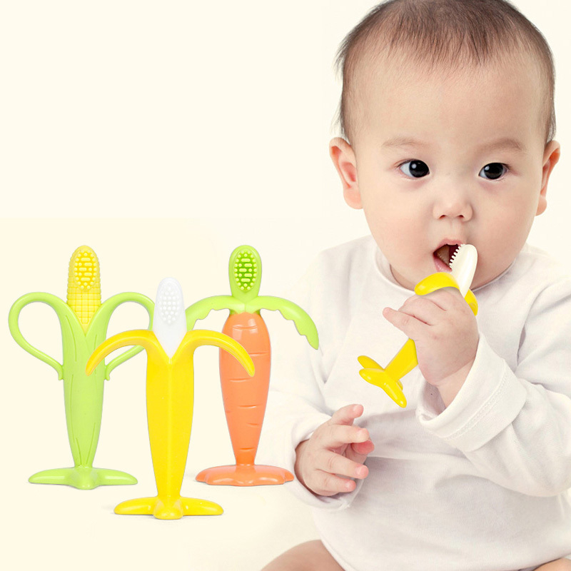 Goodway - Baby Banana Teether Toy With Easy Grip Handle