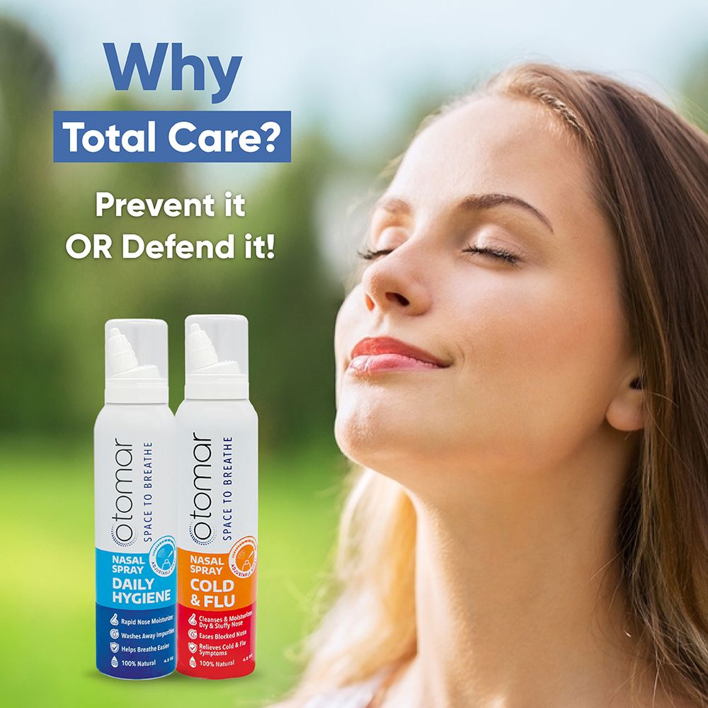 Otomar - Adults Total Care Nasal Sprays 125ml - Pack of 2