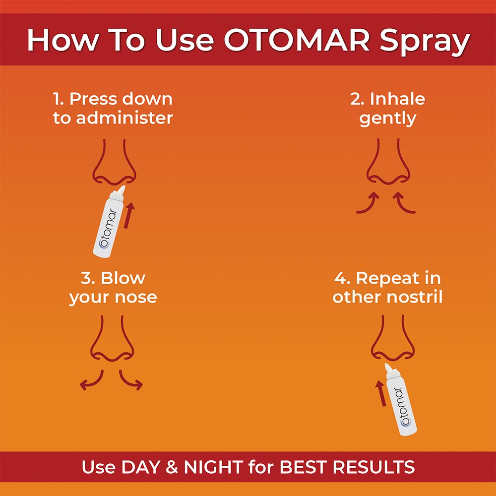 Otomar - Cold & Flu Hypetonic Nasal Spray for Kids - 125ml 