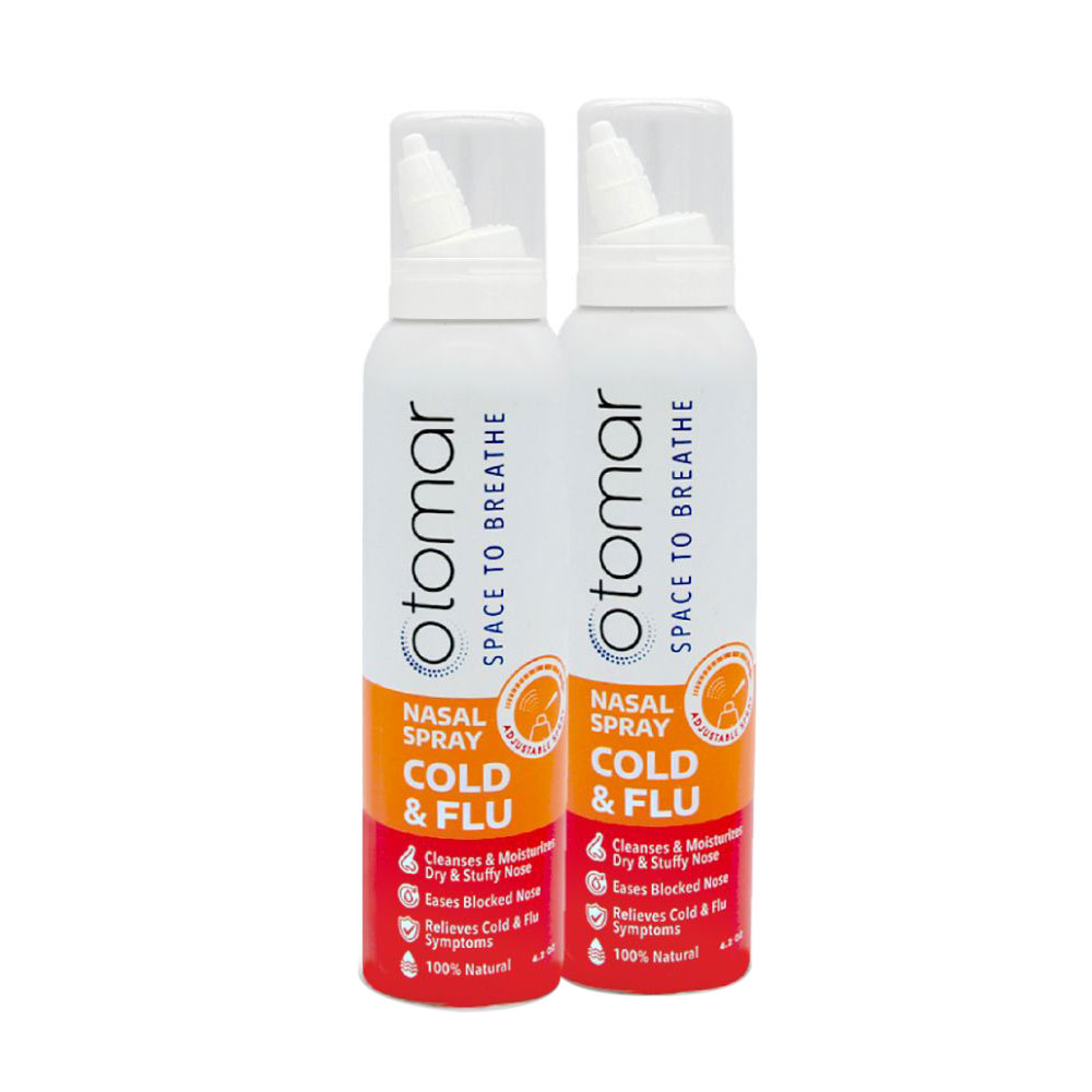 Otomar - Hypertonic Nasal Spray - Adults - 125ml - Pack of 2