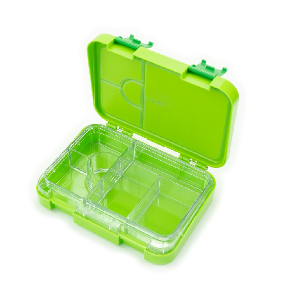 Skool Box Buy Rainbow Skool - 4-6 Compartment Lunch Box - Pineapple - Green in ...