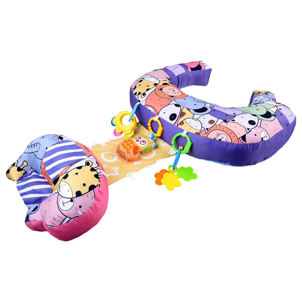 Little Angel Baby Tummy Time Pillow & Seated Support Toy Set