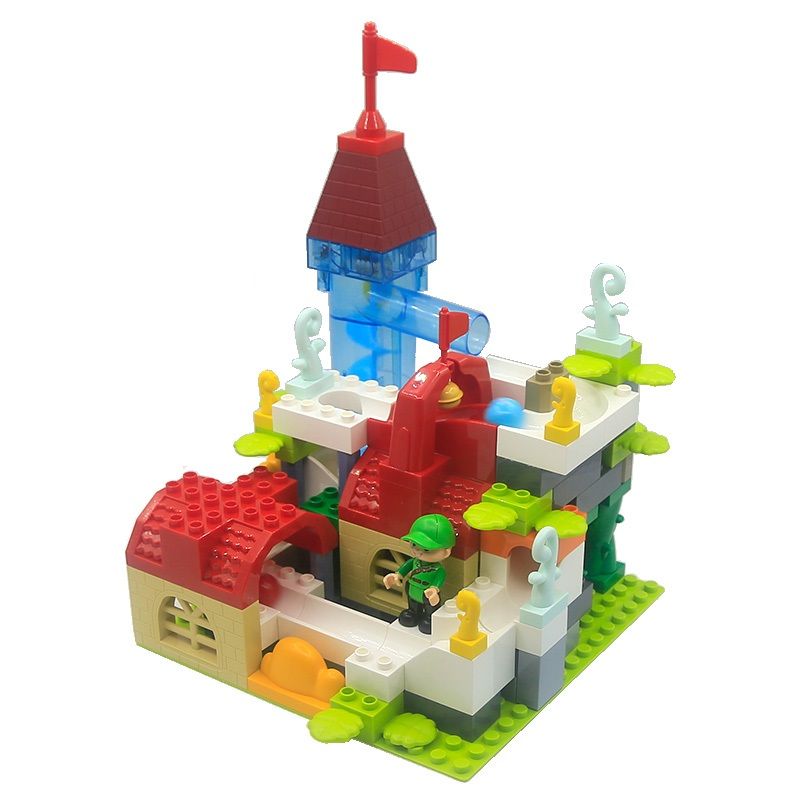 Spring Flower - Kids Building Blocks Castle Set Toy Play
