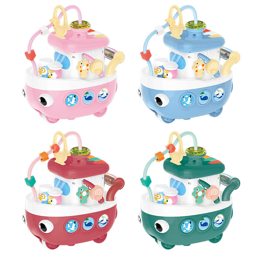 Baoli - Baby Musical Boat Activity Toy Learning Play Set - Blue
