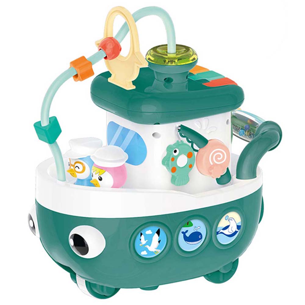 Baoli - Baby Musical Boat Activity Toy Learning Play Set - Green