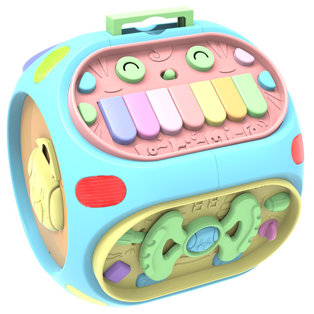 Spring Flower - Baby Activity Cube Learning Toy - Color