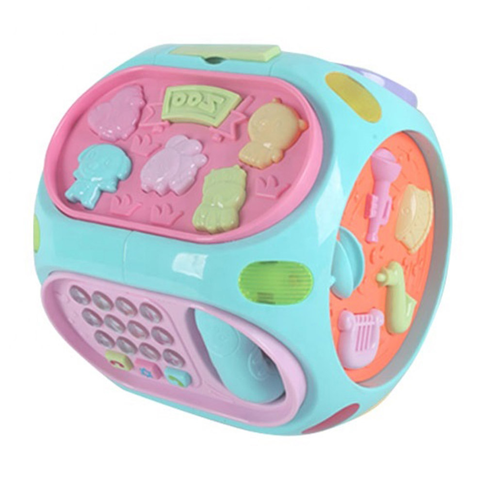 Spring Flower - Baby Activity Cube Learning Toy - Color