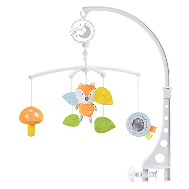 Konig Kids - Fox Musical Cot Mobile w/ Plush Hanging Toys
